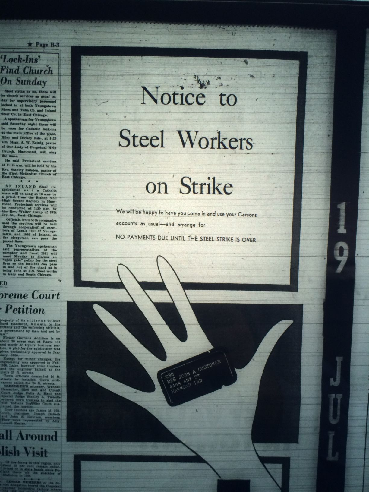 1959 steel strike